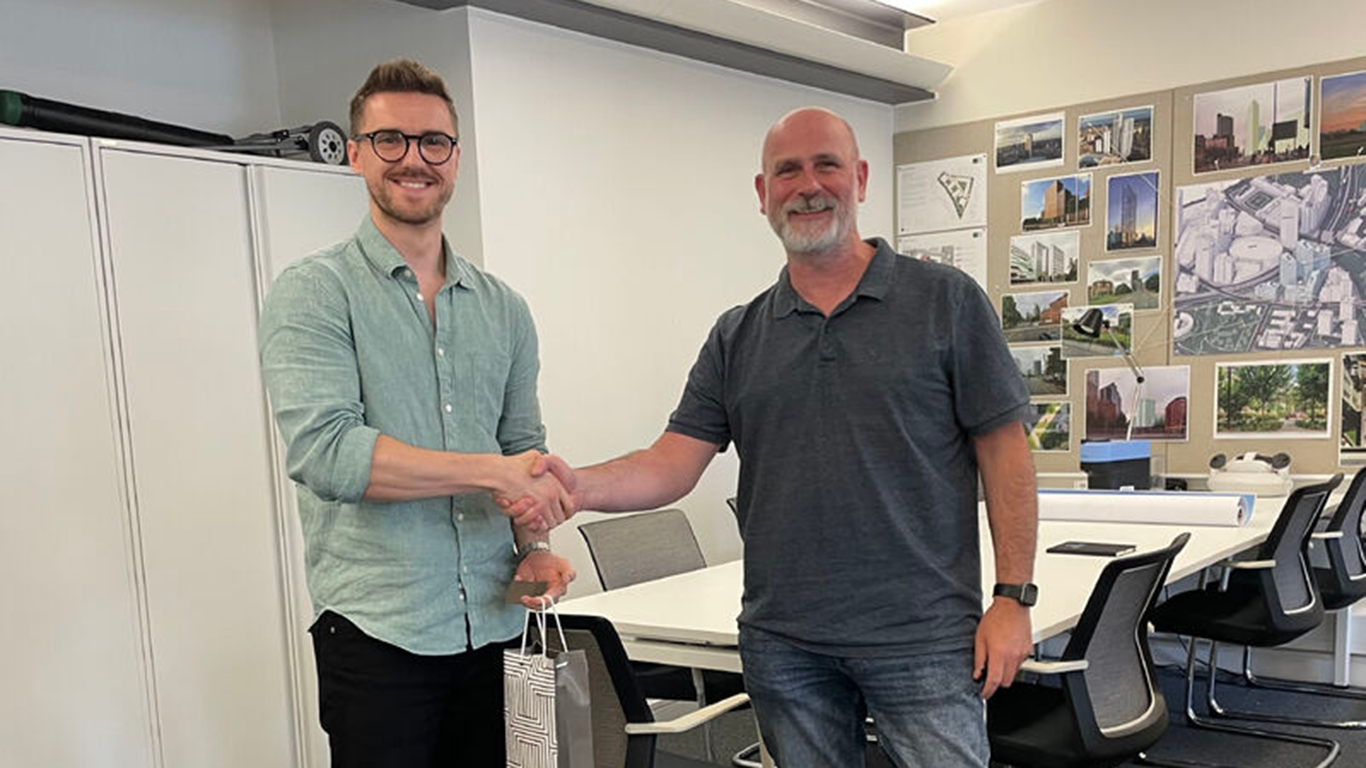Connor completes architectural training