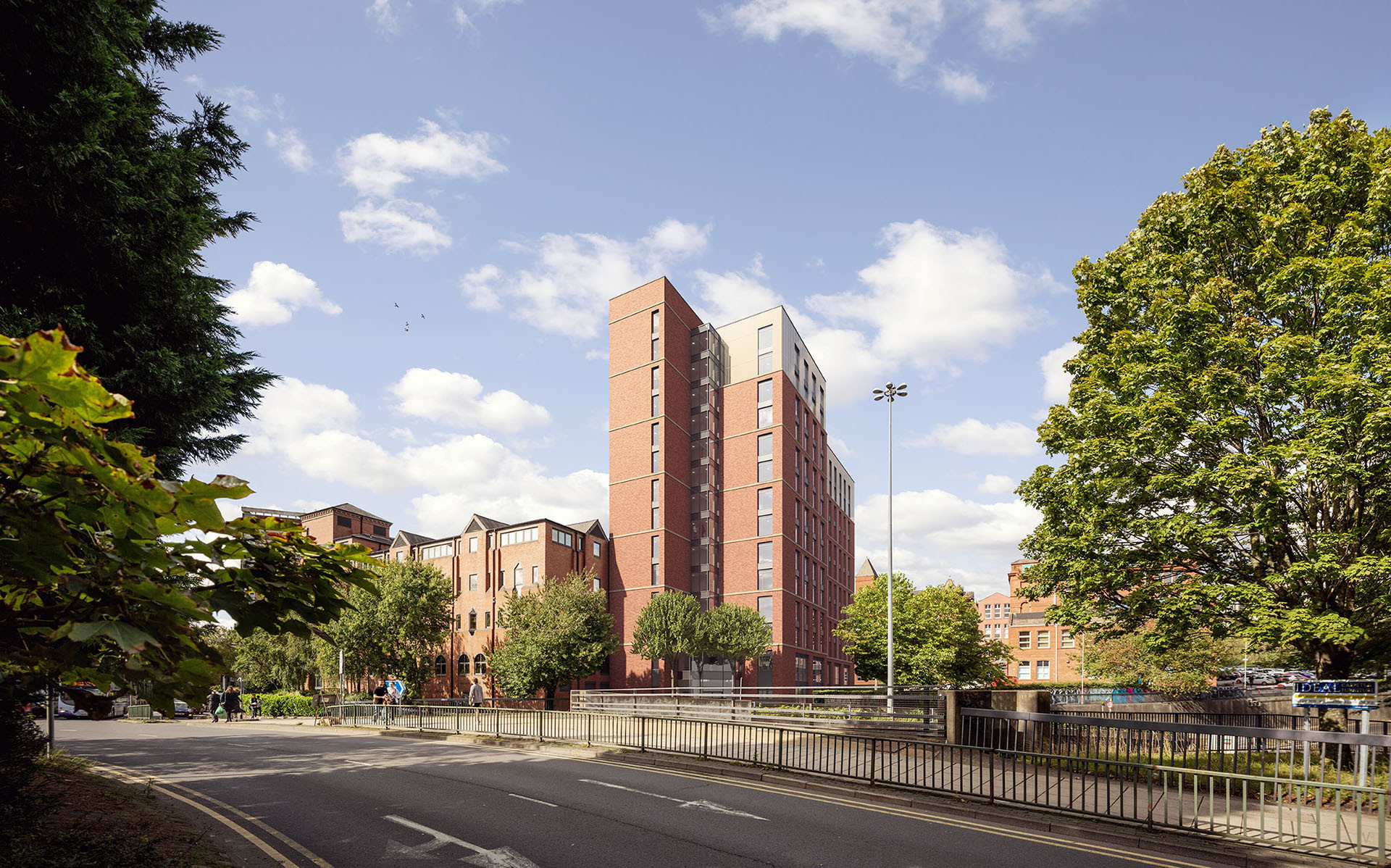 Landmark Josephs well student tower Pullans Cunniff Design