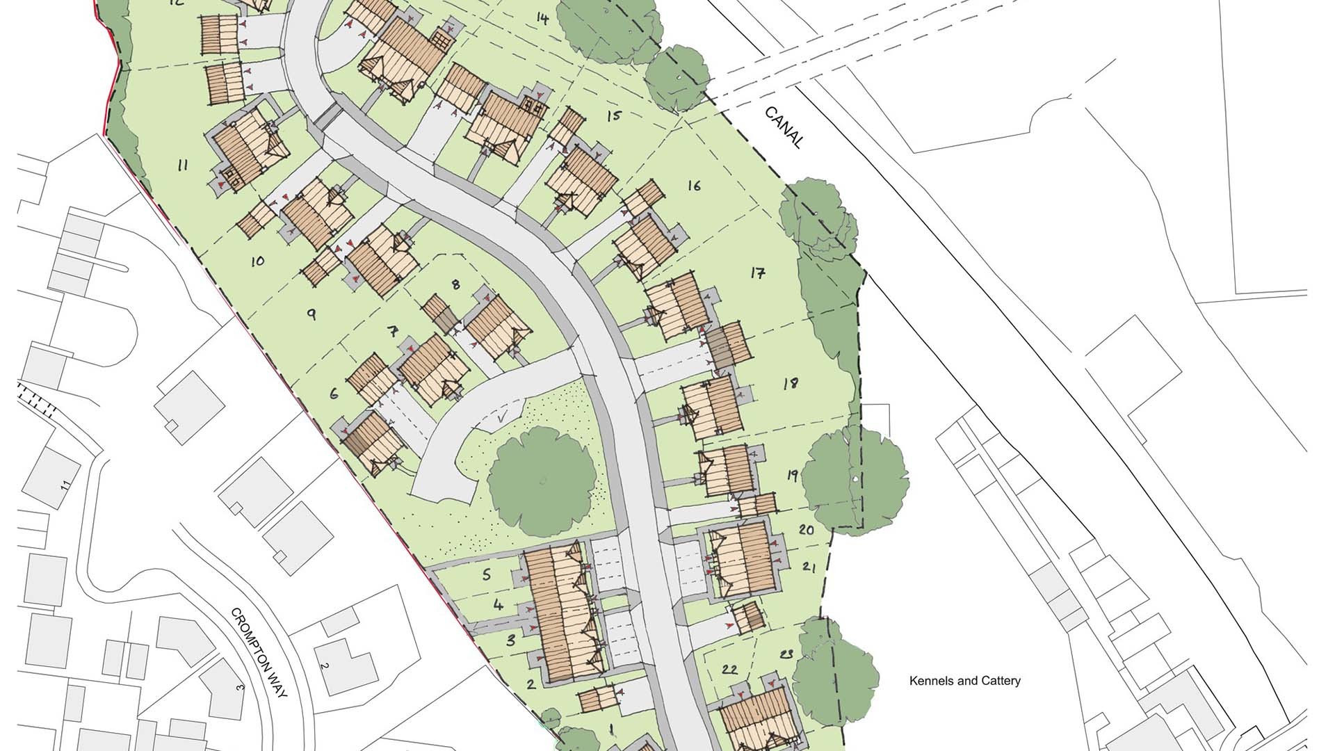 Apperley Bridge Residential Development by Architects Cunniff Design