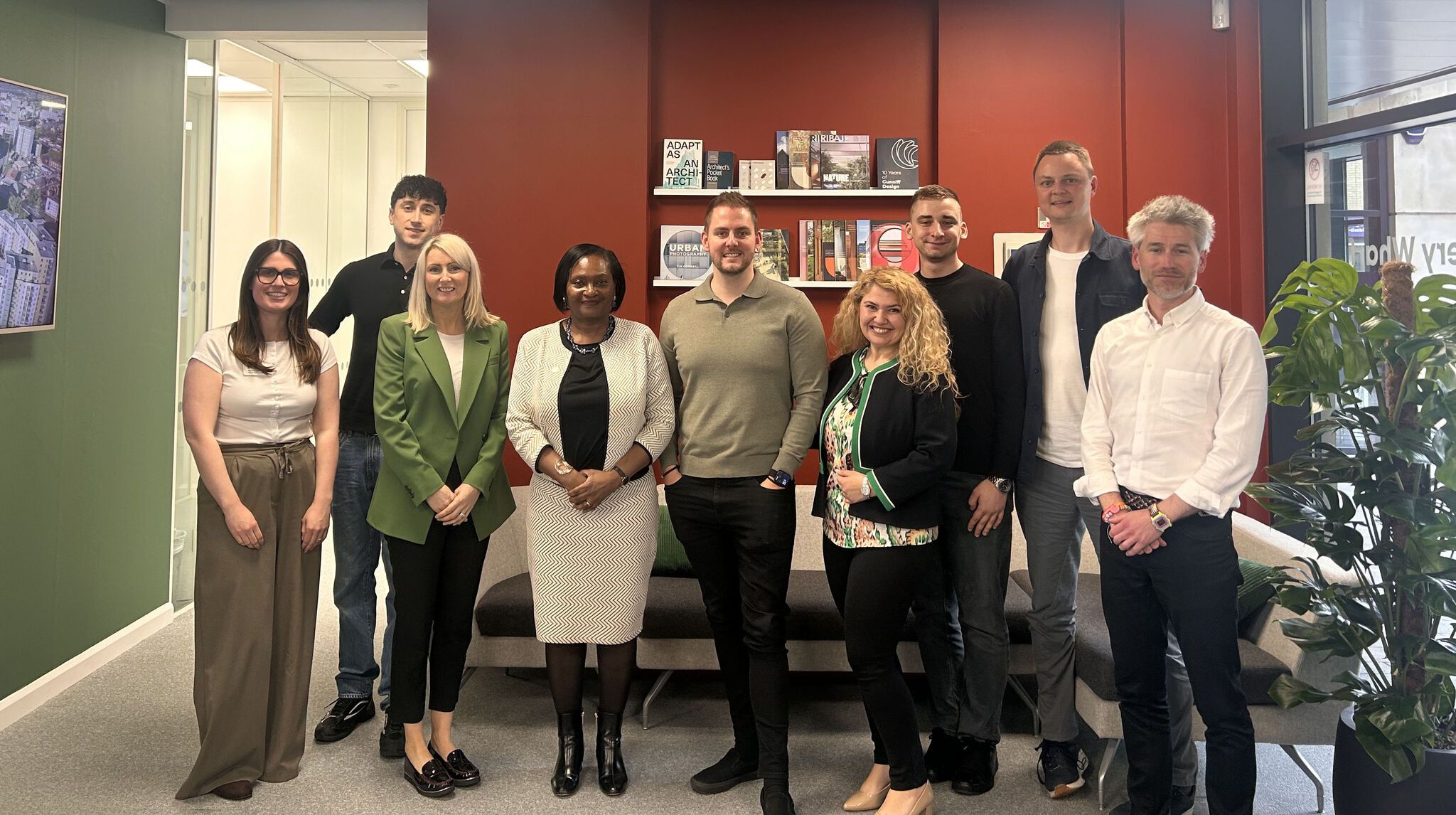 Cunniff Design RIBA Yorkshire region welcomed up at our Leeds Studio
